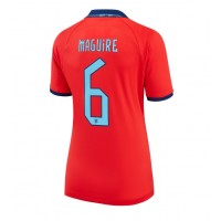 England Harry Maguire #6 Bortedrakt Dame VM 2022 Kortermet